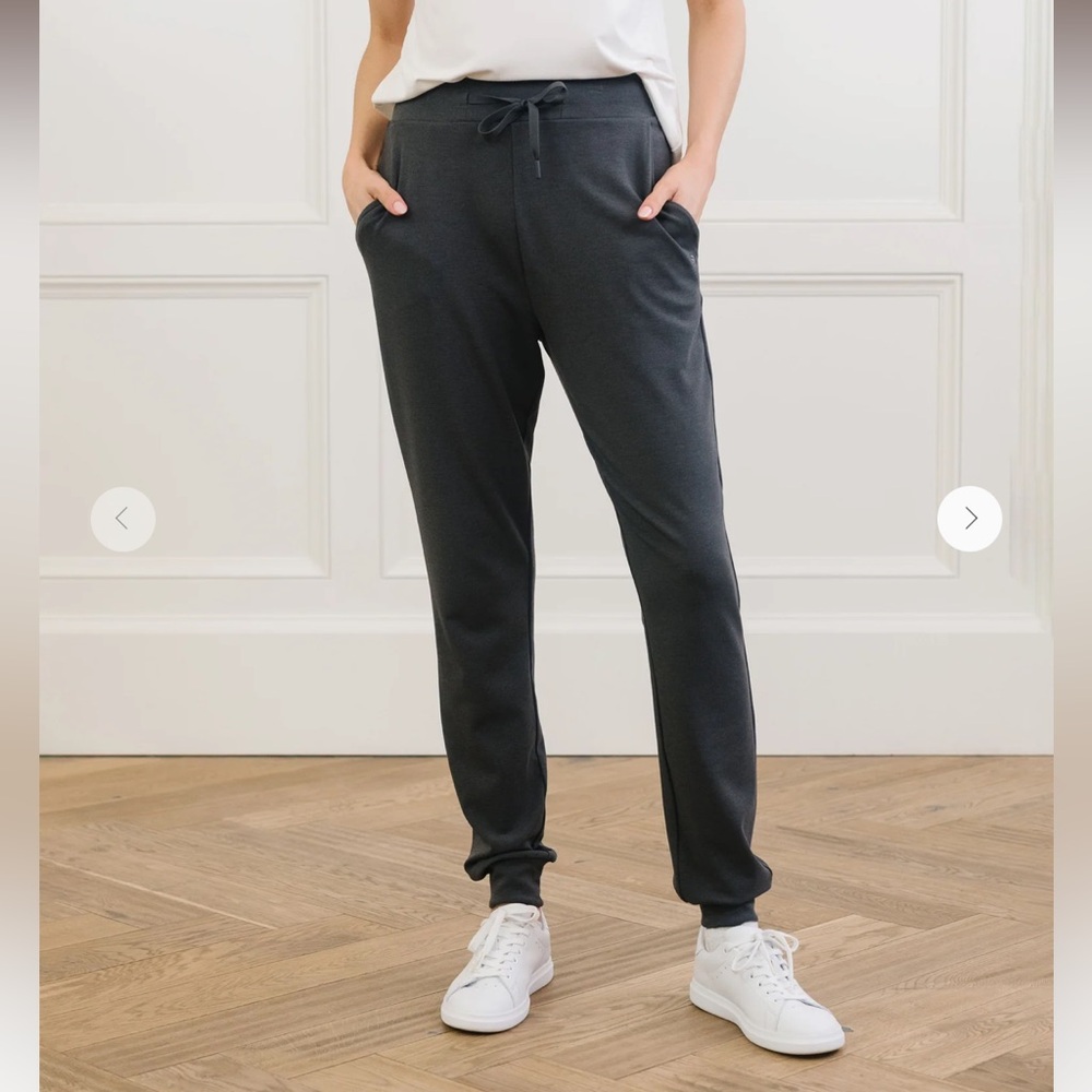 Cozy Earth Bamboo Jogger Pants in Charcoal